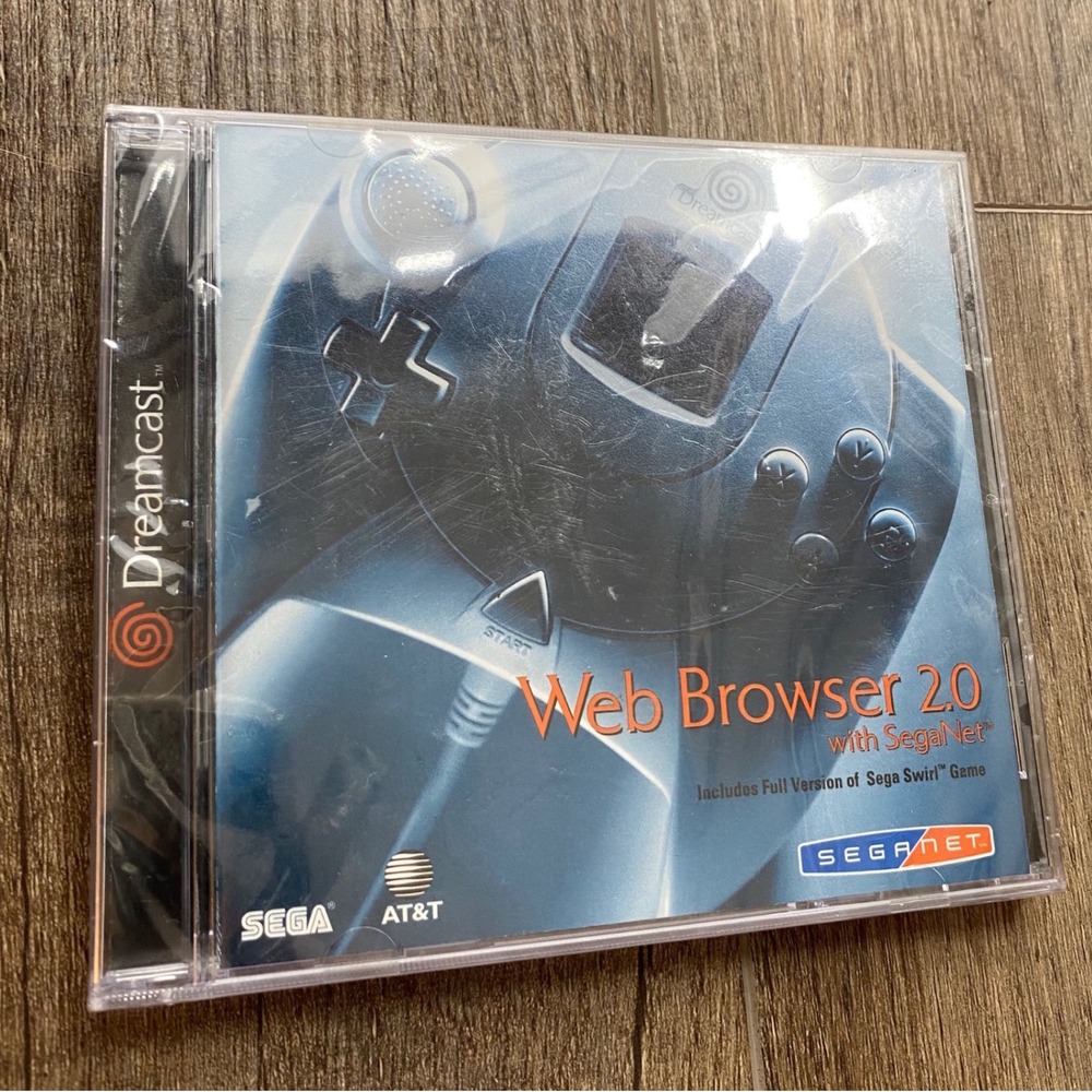 Sega Dreamcast Web Browser 2.0 with SegaNet Factory Sealed 51128 New